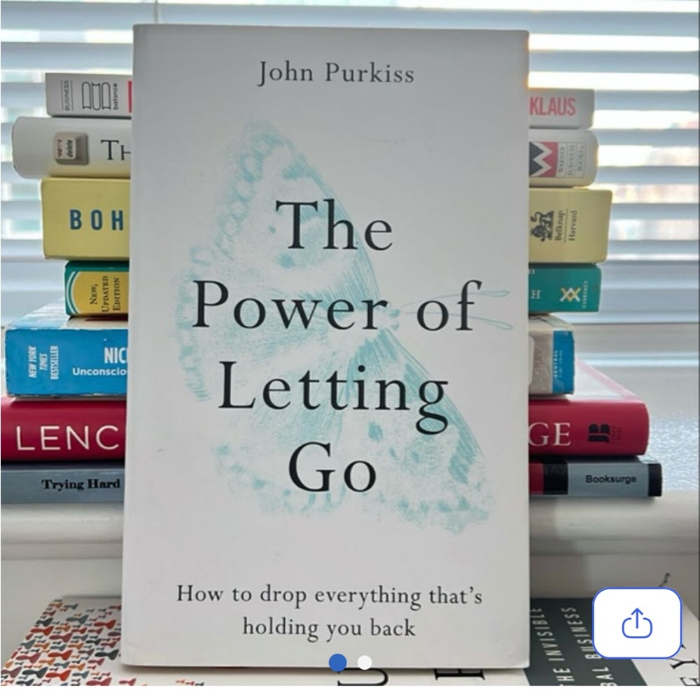The Power of Letting Go by John Purkiss Paperback Book EUC